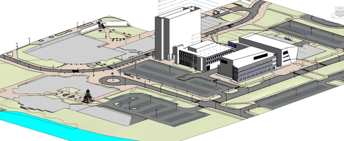 Create a 3d realistic topography site model in revit by Vdn_arch | Fiverr