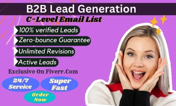 Do owner founder ceo cfo c level email list building by sales