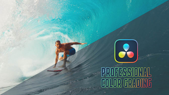 do color grading and color correction with davinci resolve