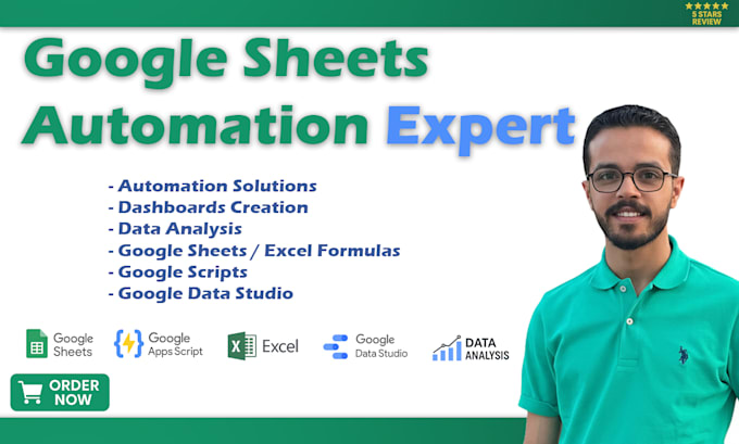 be your google sheets and automation expert