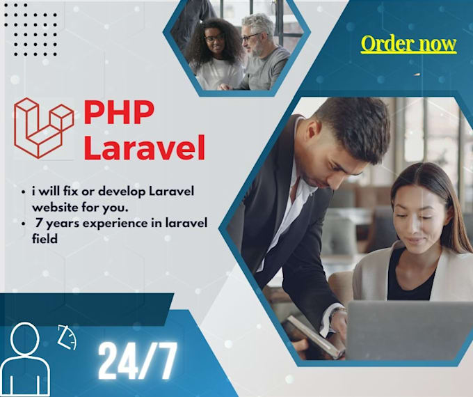 fix or develop laravel website for you