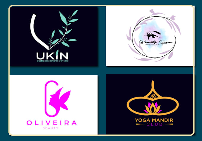 create professional beauty logo design for you
