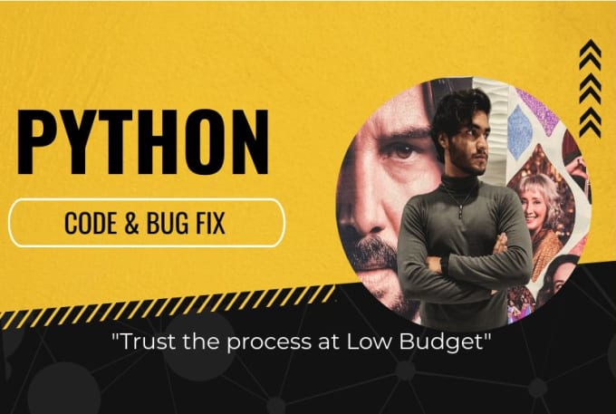 Python code and bug fix for you by Romiii7 | Fiverr