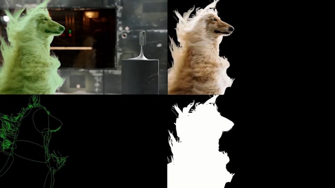 do professional rotoscoping, green screen remove, roto paint