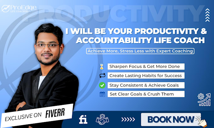 Be your productivity and accountability coach by Advittiple Fiverr