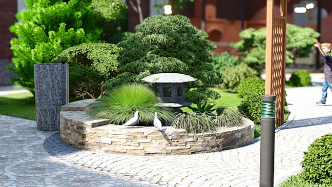 create 2d and 3d landscape designs with realistic renderings