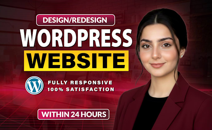 design responsive professional wordpress website development