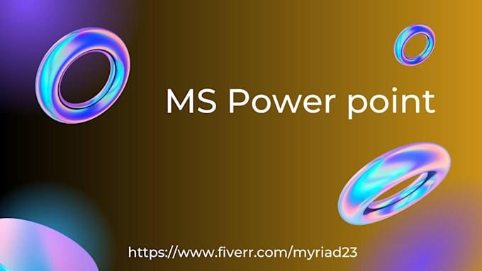 visualize your ideas into powerful powerpoint slides and presentation