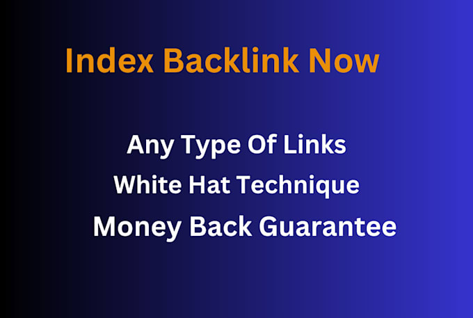 help index backlinks on google with my white hat SEO technique