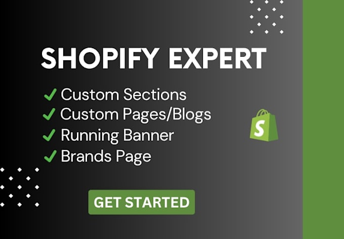 do shopify custom pages,sections and blogs posts shopify developer
