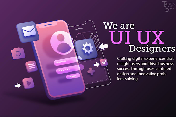 Design a stunning website ui ux, web app ui ux, app ui ux by Takensol ...