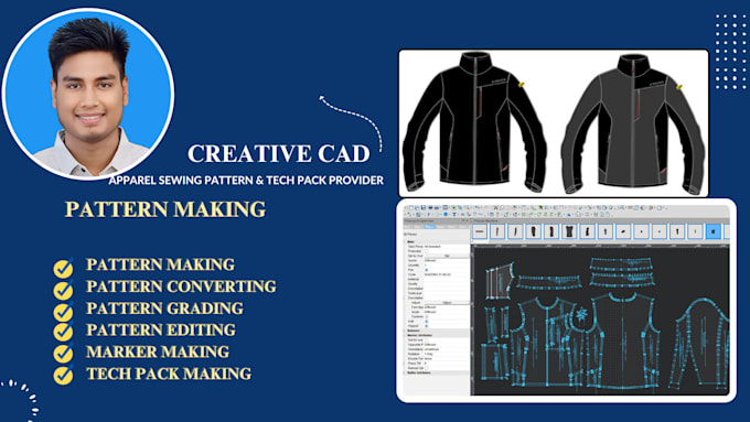make sewing pattern for garments
