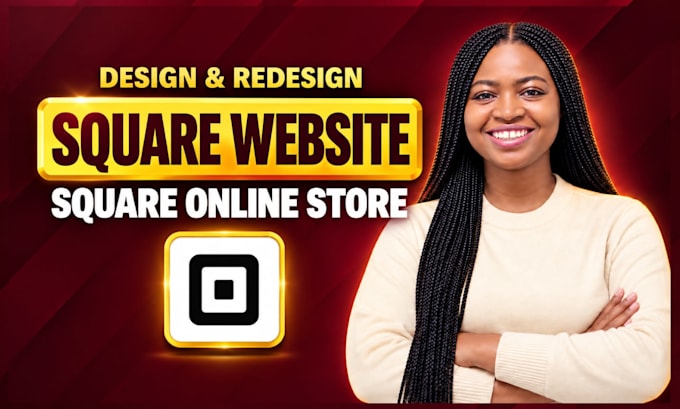 create square website design and square online store