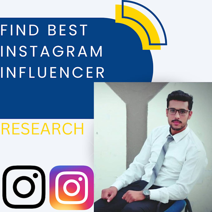 Find best instagram influencer for your niche by Baseer_khilji Fiverr