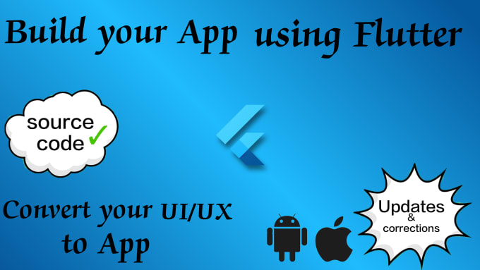 Convert your ui ux designs to flutter app by Athul780 | Fiverr