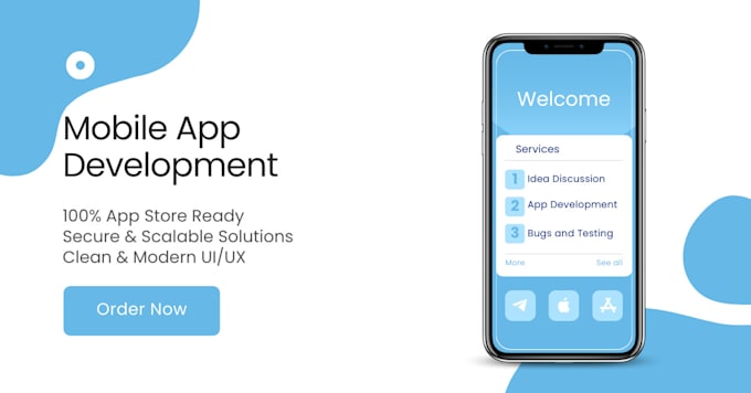 be your professional custom mobile app developer