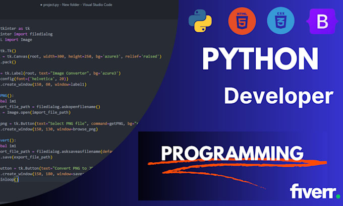 Develop your python programming projects expert by Soyatprogrammer | Fiverr