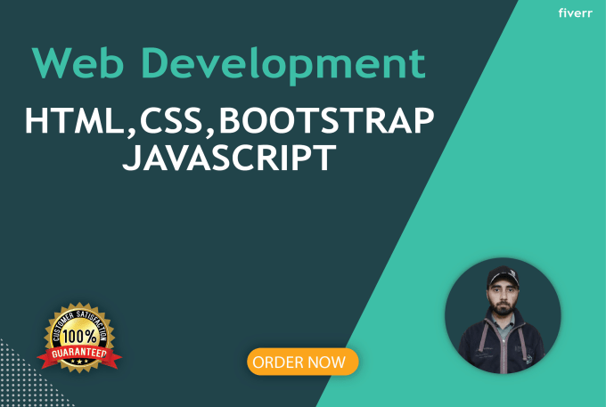 Build custom website in html, css, javascript, and bootstrap by ...