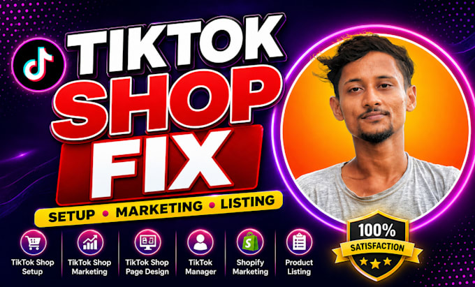 setup and fix tiktok shop with shopify integration