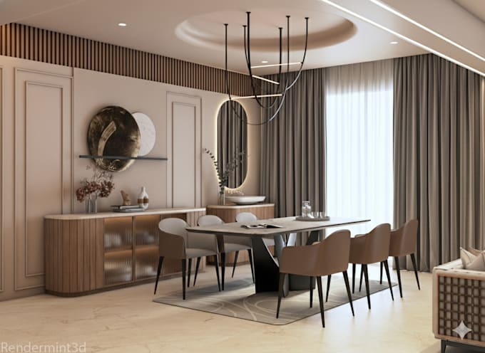 model and render detailed 3d interiors in sketchup and vray