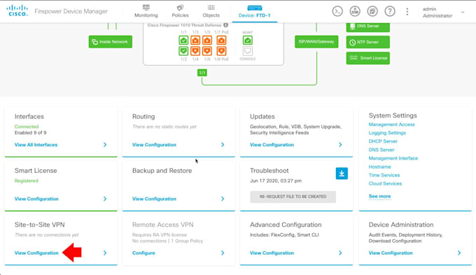 configure cisco asa firewall VPN ftd ngfw