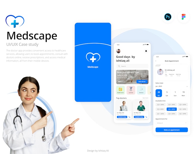 create mobile app design and redesign using in figma