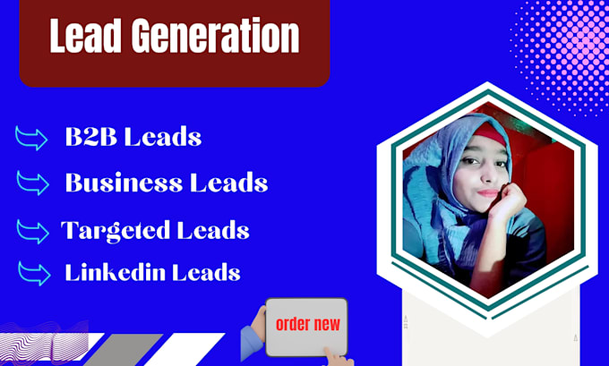 Do b2b lead generation, linkedin lead, and build a prospect email list ...