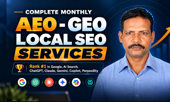 do monthly GEO aeo SEO, on page, off page and build backlinks for ai search
