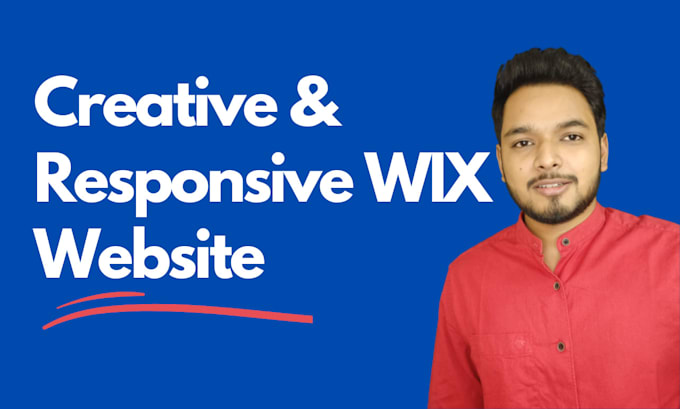 create, design, or redesign wix responsive website