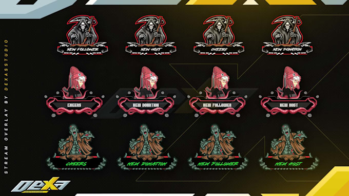 create custom animated alert for your twitch stream