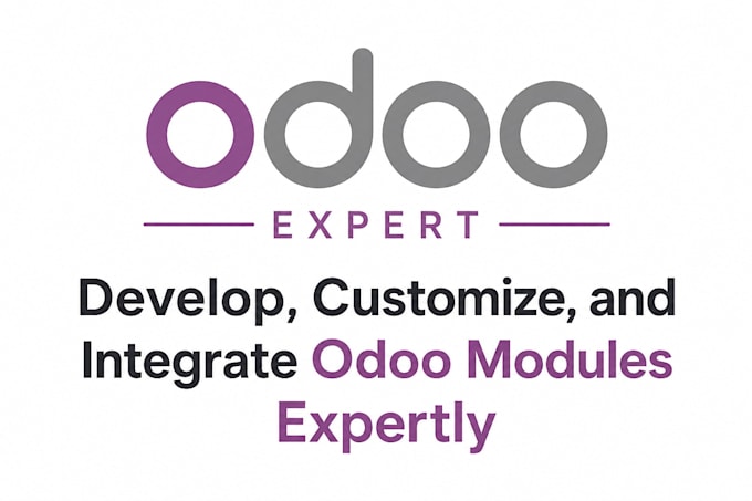 develop, customize, and integrate odoo modules expertly
