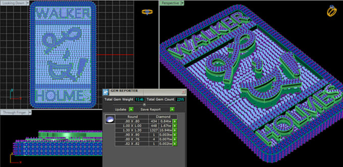 design your jewellry 3d pendant model