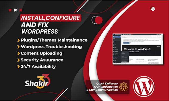 install, configure, fix and do wordpress customization