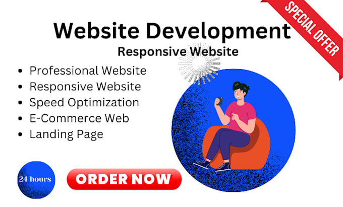 develop modern wordpress website design responsive web blog site