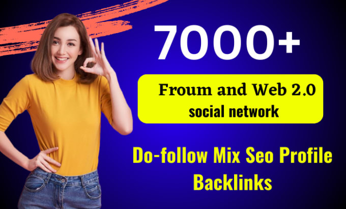 make 7000 forum profile seo backlinks