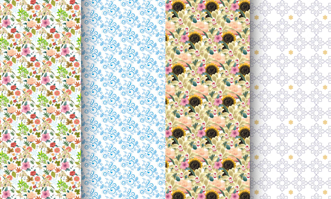 make floral clothing pattern