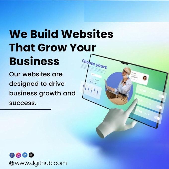 build a local business website with monthly support