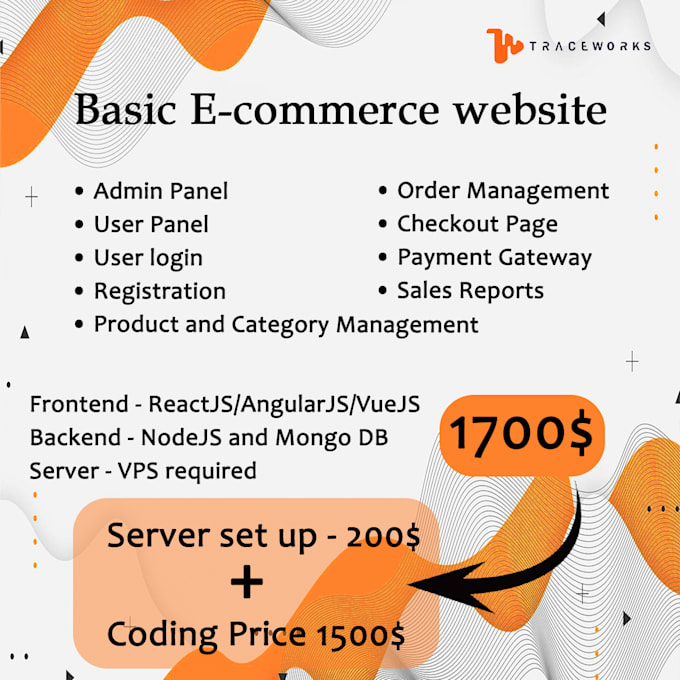 Create A Customized Ecommerce Website By Traceworks Fiverr Create A Customized Ecommerce Website By Traceworks Fiverr