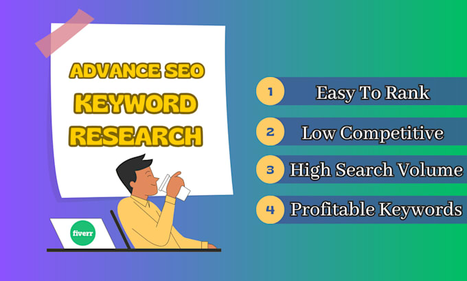 do advanced SEO keyword research and competitor analysis