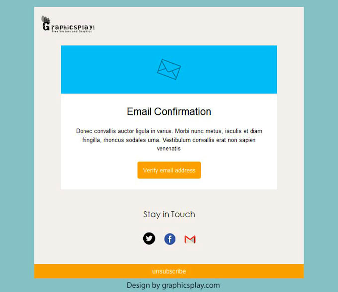 design a responsive HTML email template or newsletter