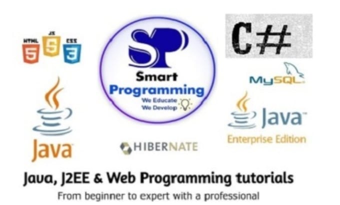 Teach you beginner to advance java course with practical coding and ...