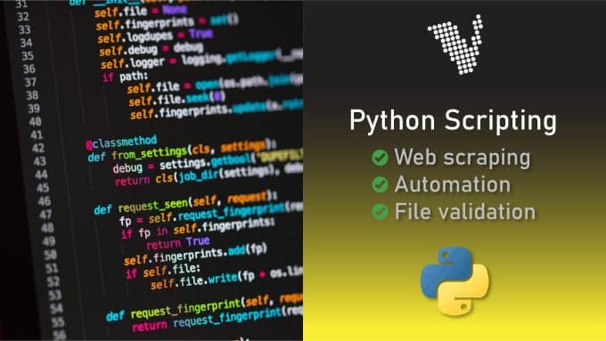 Write a custom python script for any use by Vulturu1 | Fiverr