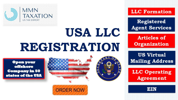 do US llc registration along with ein for US non resident