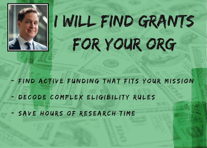 help you find active US grants for your org