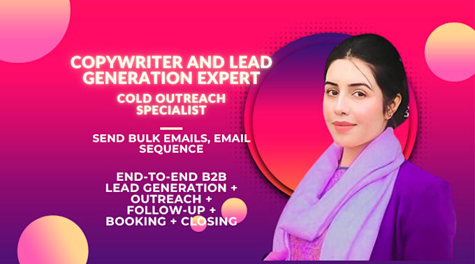 do an email sequence, cold outreach campaigns and qualified lead generation