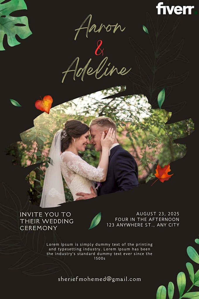 do design wedding cards