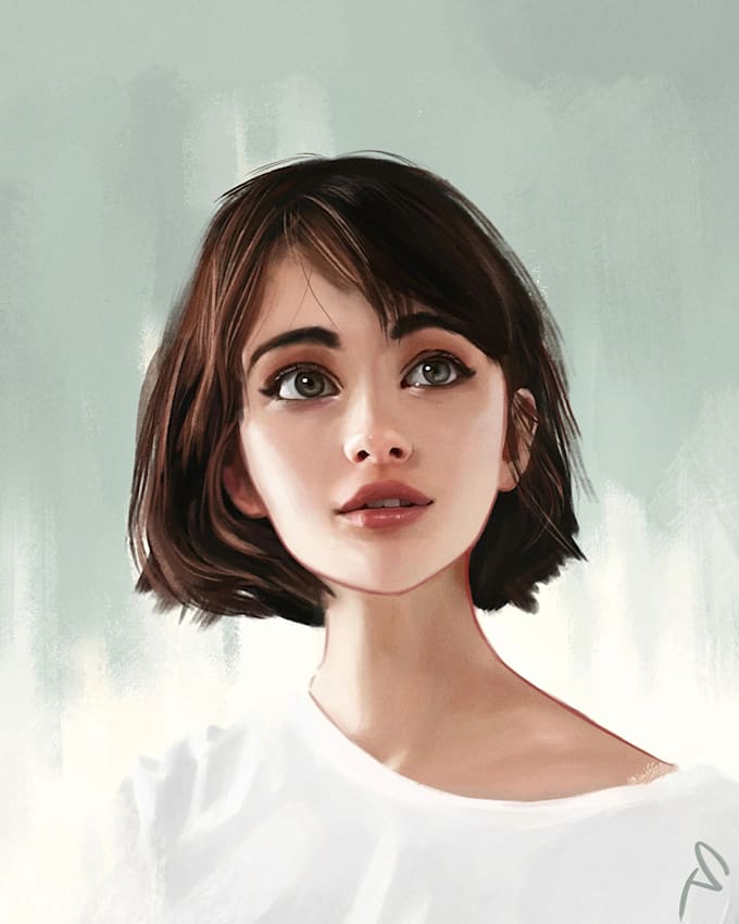 Paint professional realistic portraits for you by Andreaesset | Fiverr