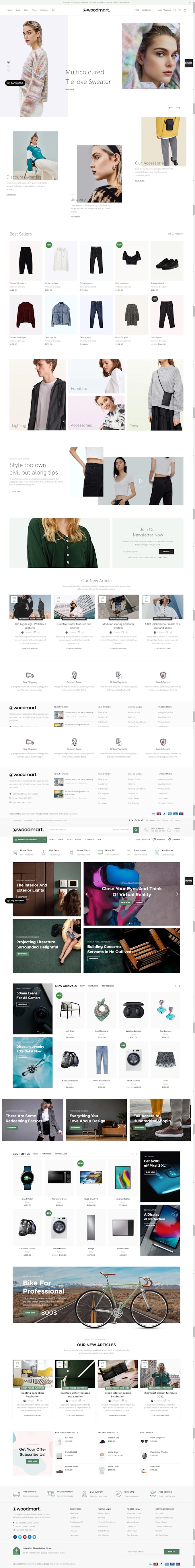 design your fashion clothing website or shopify store