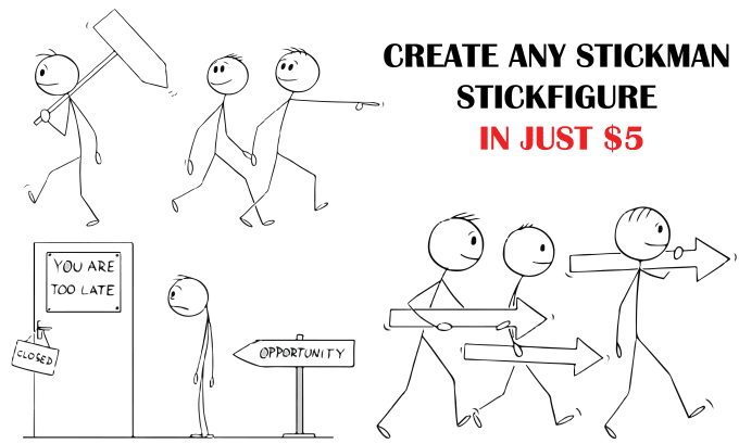 Create meme Stickman - Pictures 
