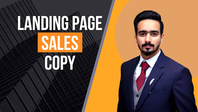do landing page copywriting and write sales page copy that converts
